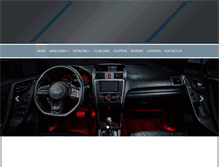 Tablet Screenshot of platinum-wash.com